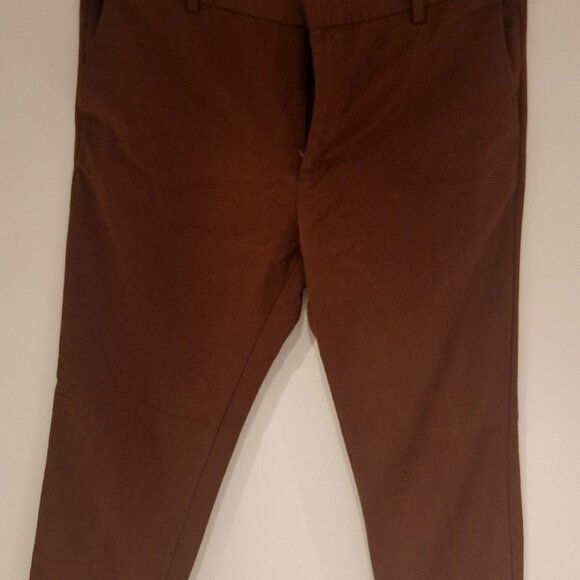 Pants H&M - Skinny Fit - Cropped Leg - US 32R - One Black & One Mahogany - Picture 2 of 7